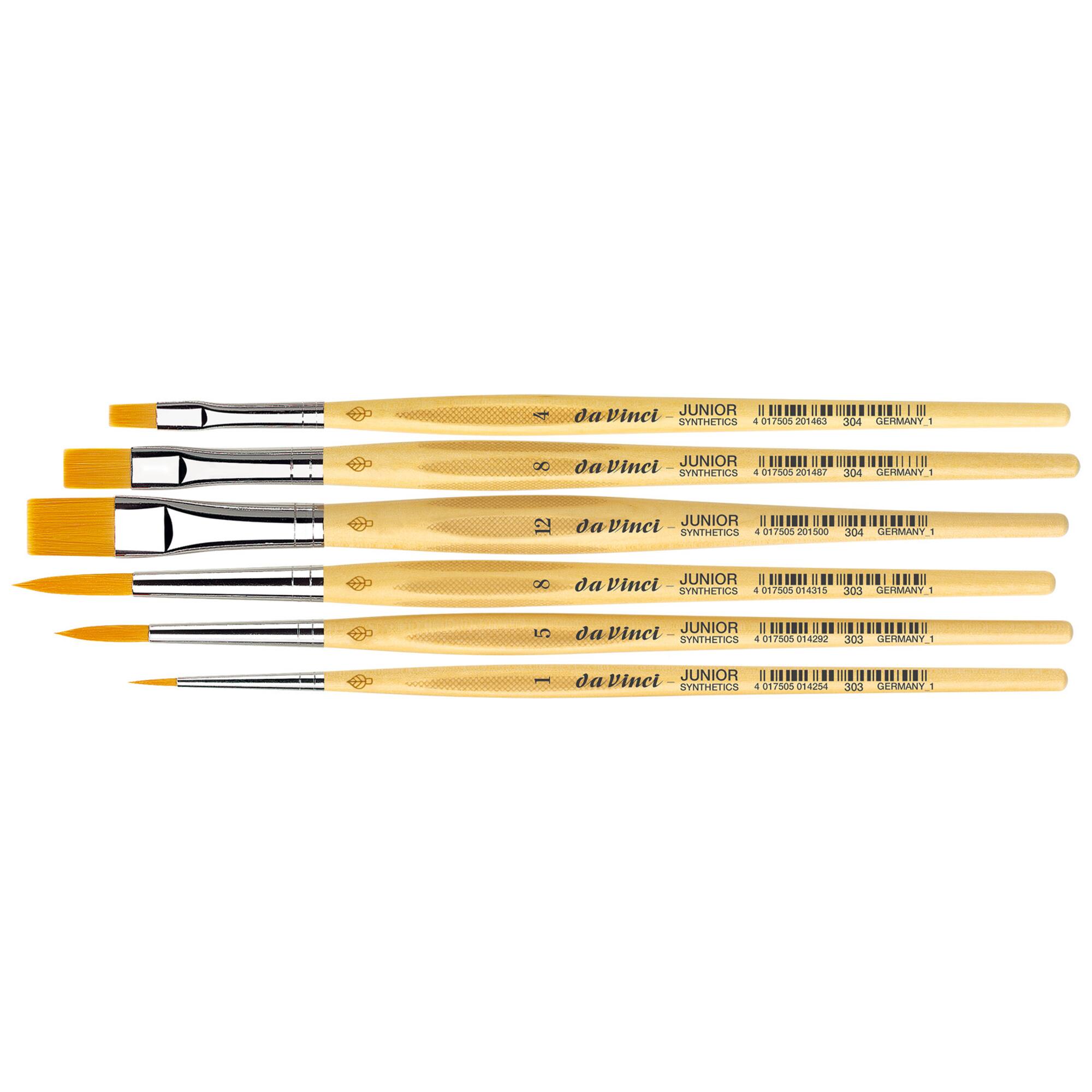 da Vinci JUNIOR Synthetics Piece Brush Set